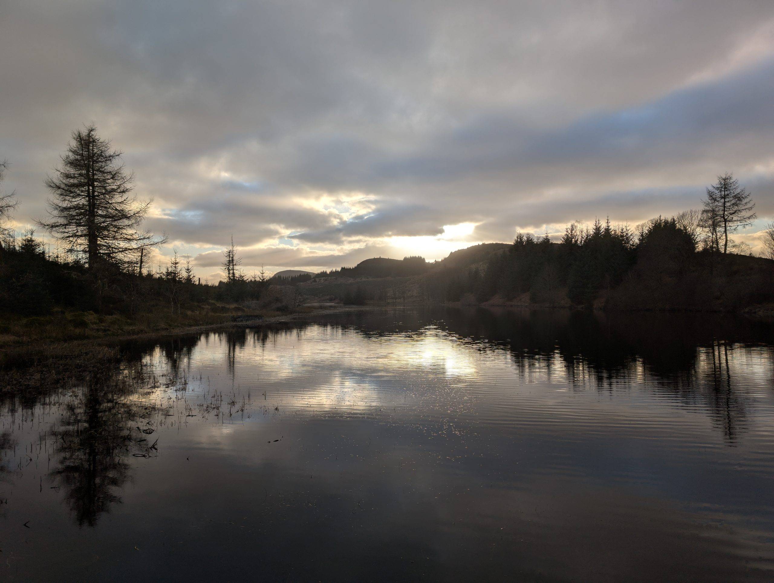 Rob Roy Way – Day 1.  Warning confined space. Drymen to Callander